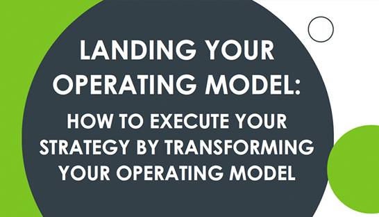 Five lessons for implementing an operational model