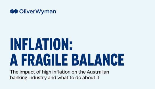 How Australian banks can respond to the impact of high inflation