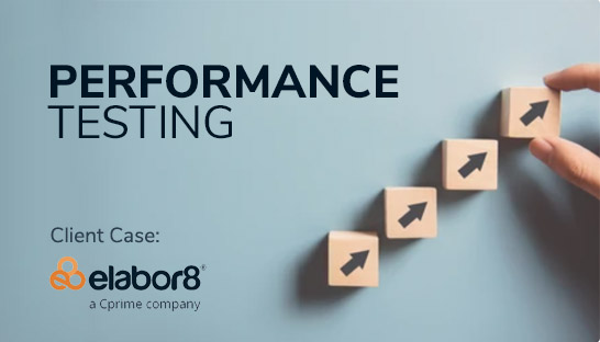 Elabor8 helps the client manage continuous performance testing